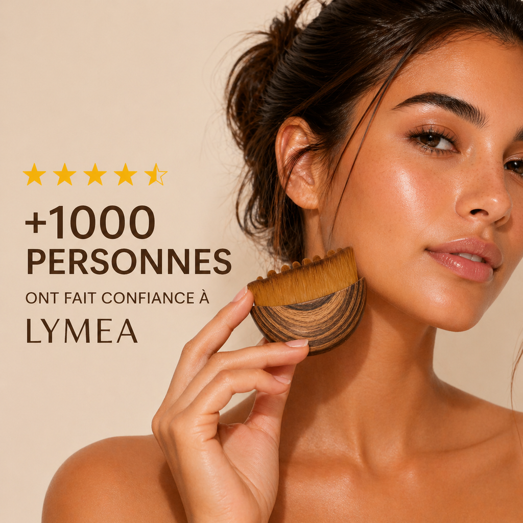 Brosse de Drainage Lymphatique Visage
